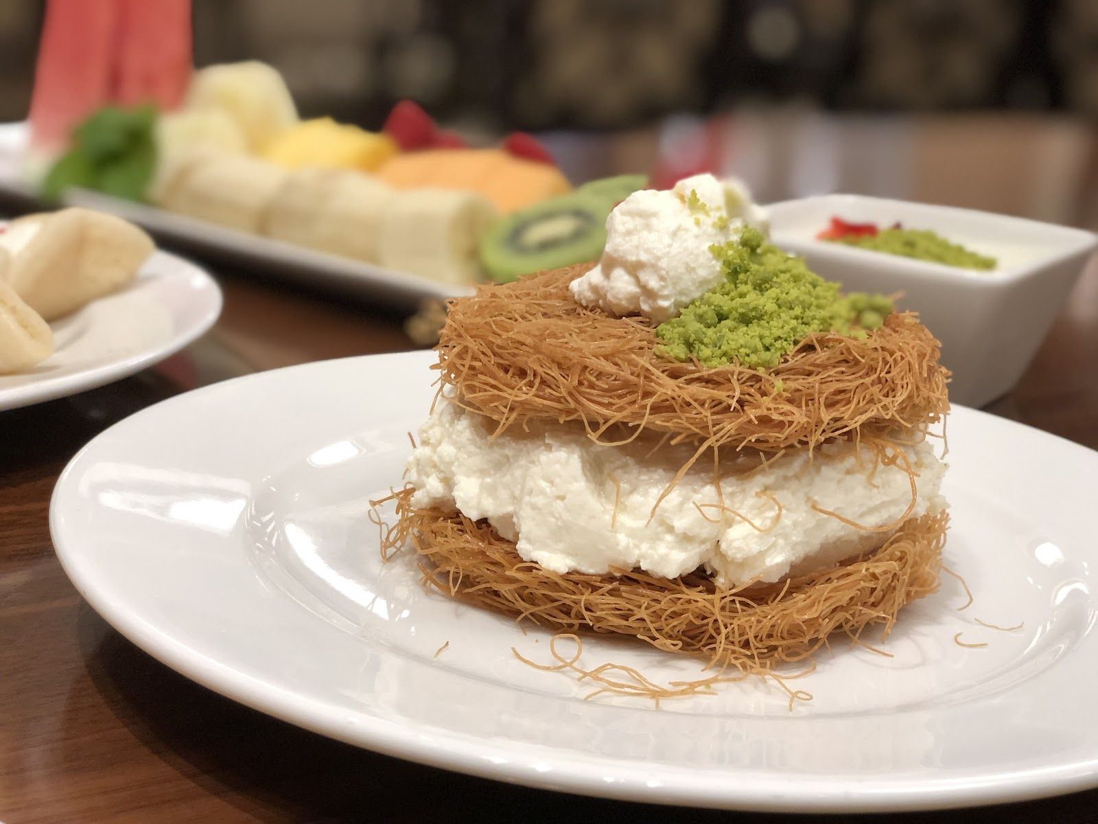 Al Safadi Dubai — Lebanese mezze spread on a table
