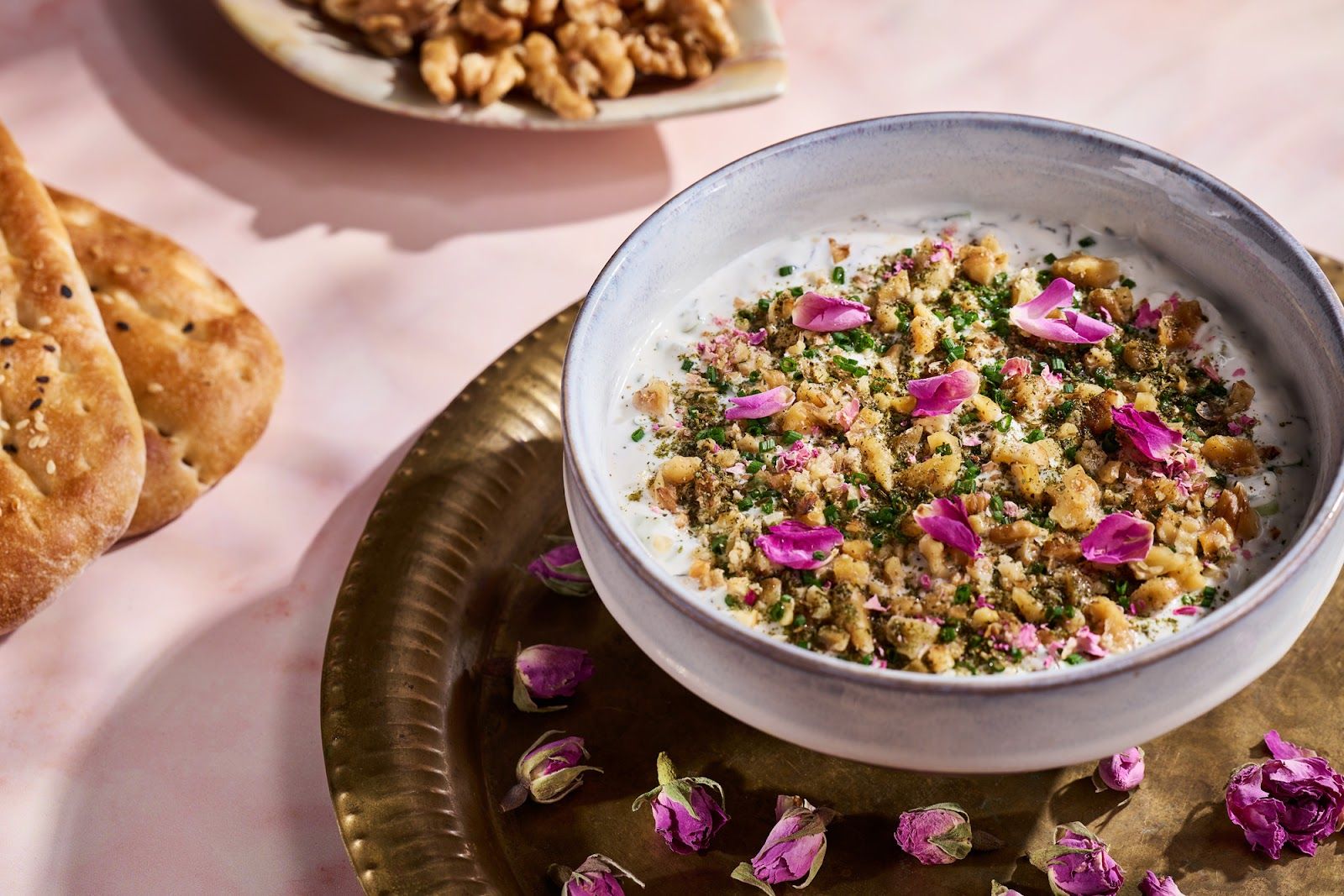 Ariana's Persian Kitchen Dubai — signature dish and dining room