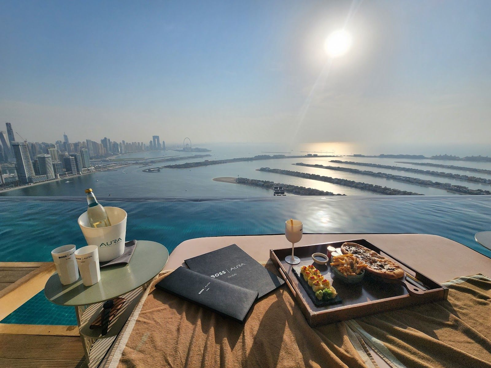 Aura Skypool Dubai — family swim session at a sky-high infinity pool