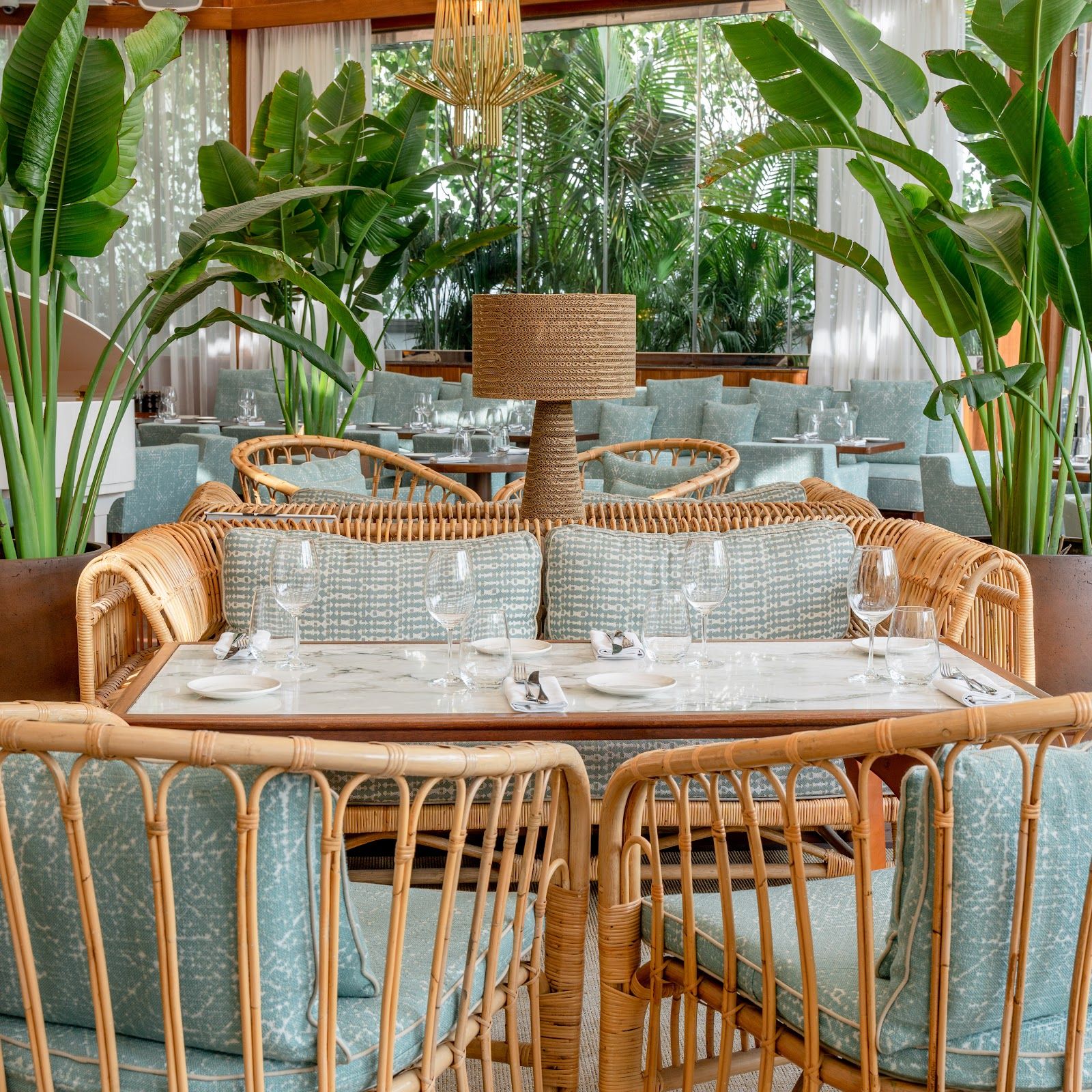 La Cantine du Faubourg Dubai JBR rooftop — Parisian brasserie terrace with city views