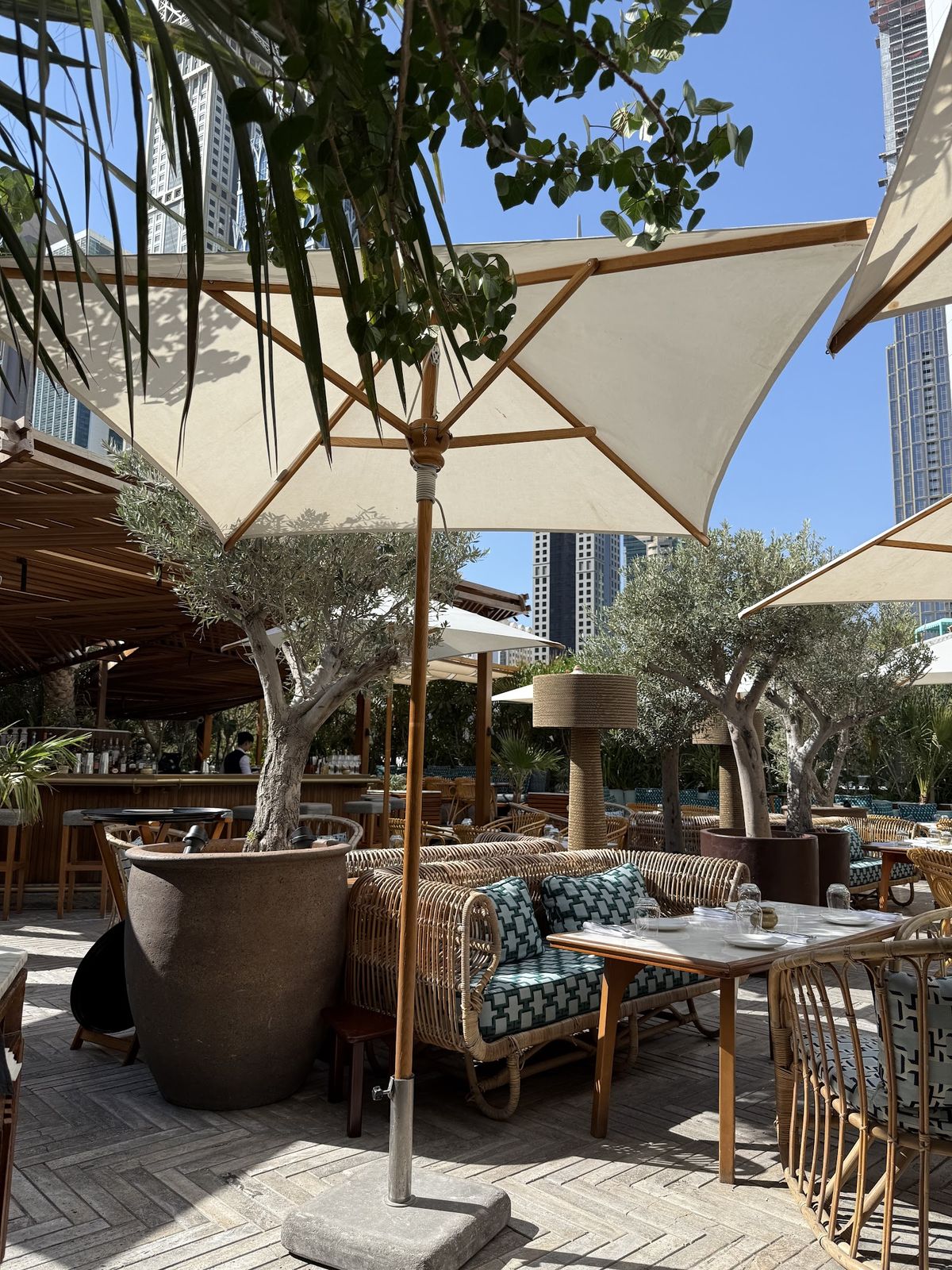 La Cantine du Faubourg Dubai — the art-filled French brasserie dining room