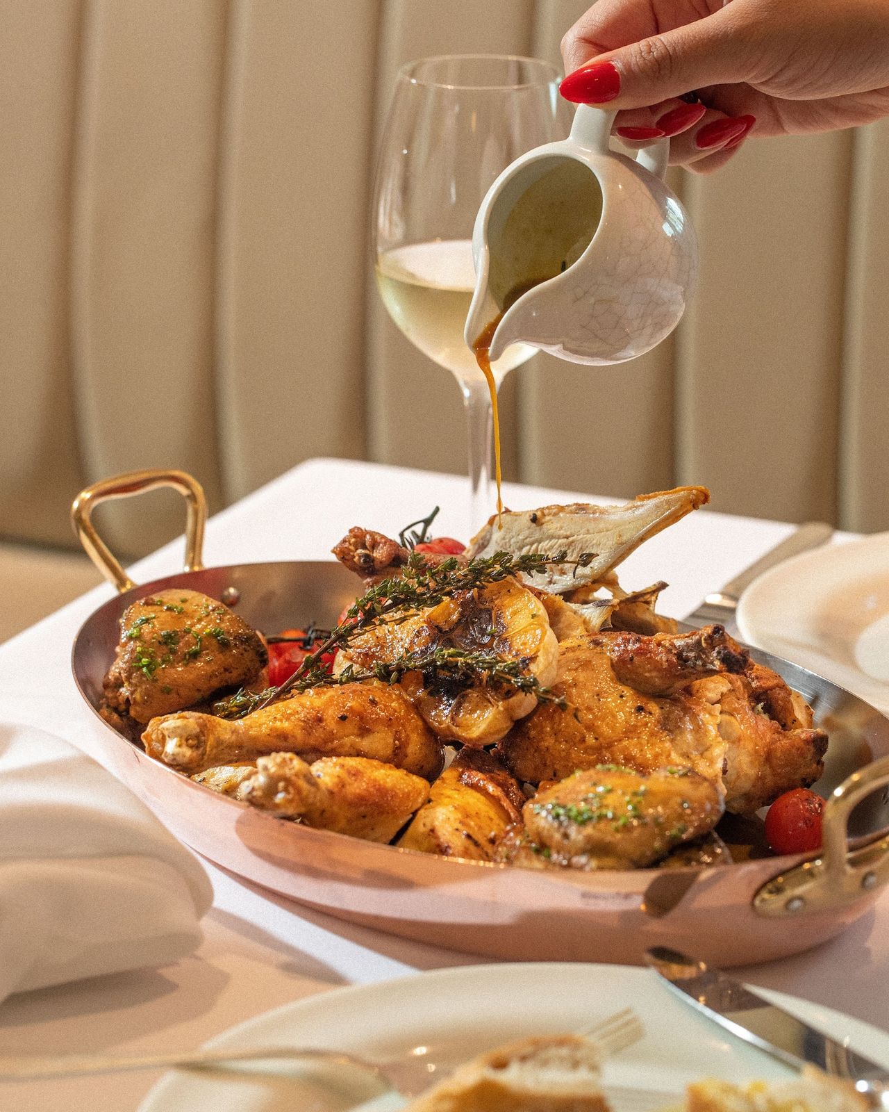 La Petite Maison (LPM) Dubai — a French-Mediterranean lunch spread
