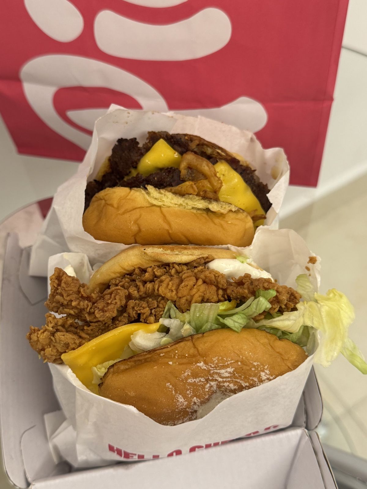 Pickl Dubai — crispy chicken burgers and loaded fries