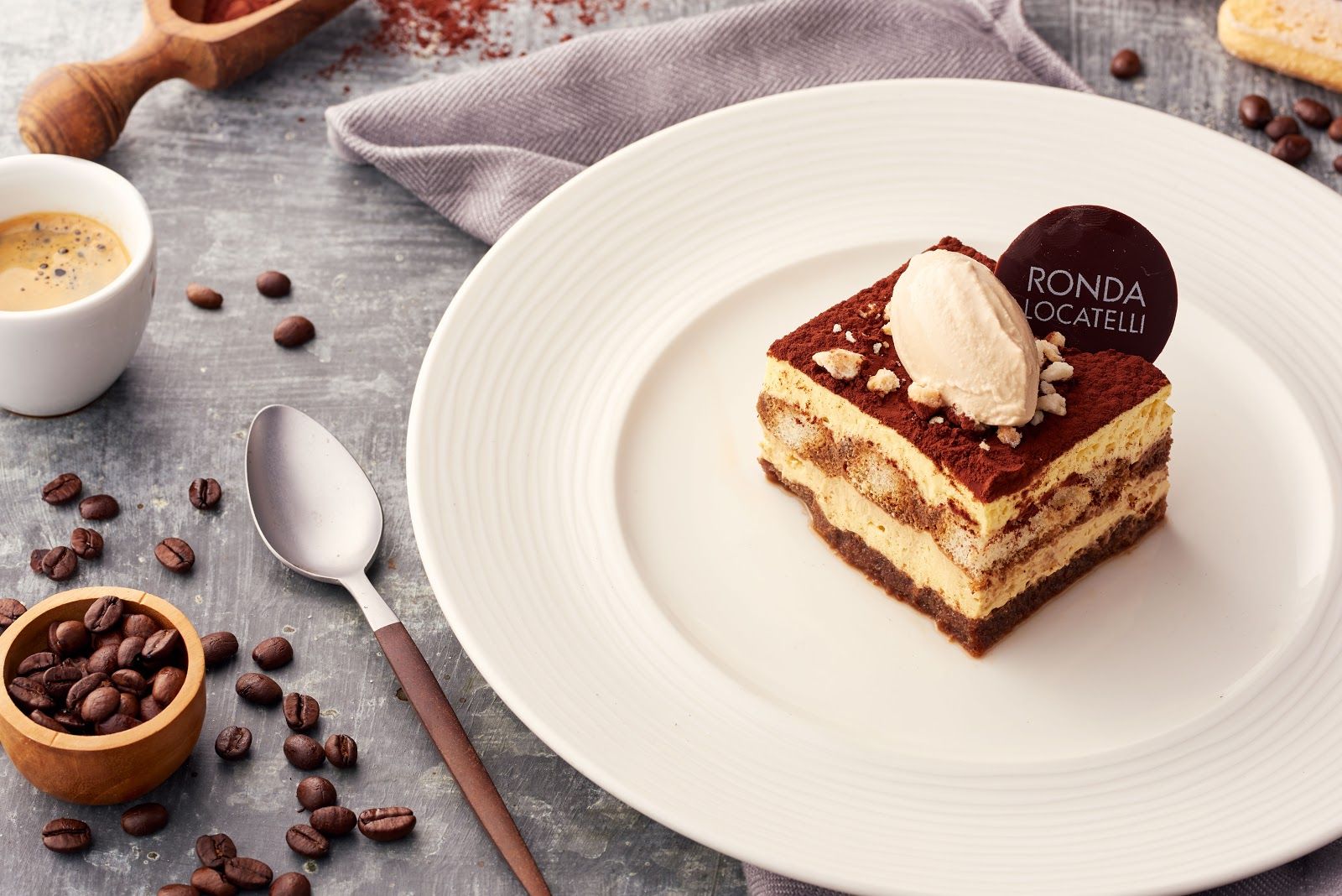 Ronda Locatelli Dubai — signature dish and dining room