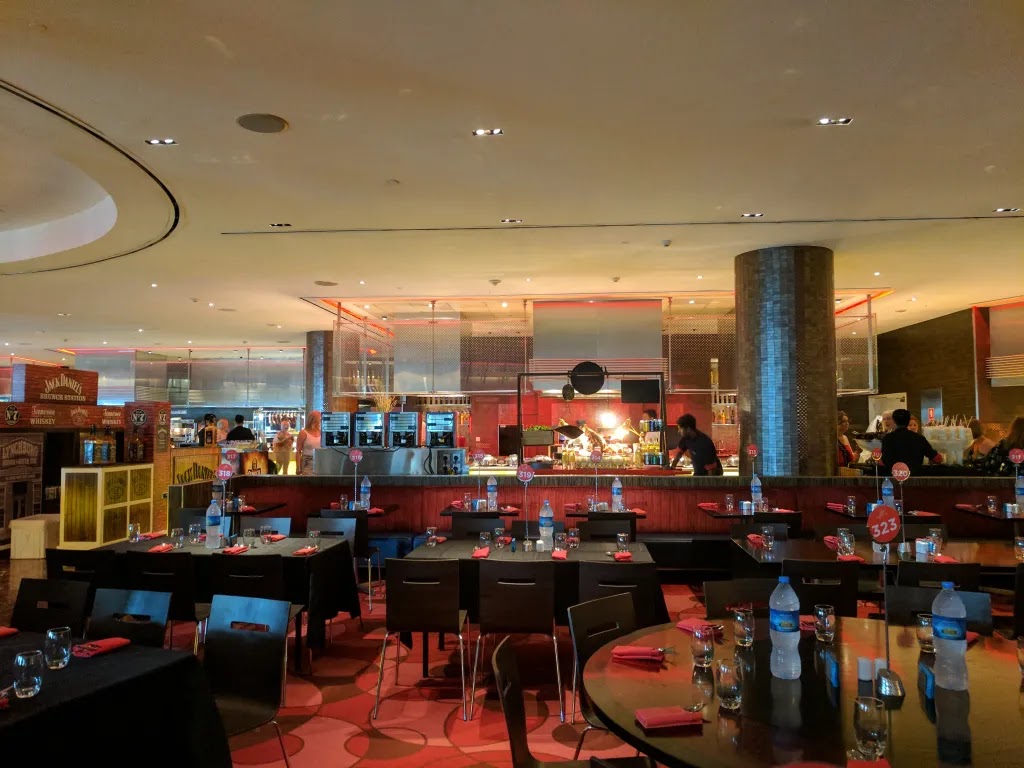 Saffron at Atlantis The Palm Dubai — the vast buffet stations