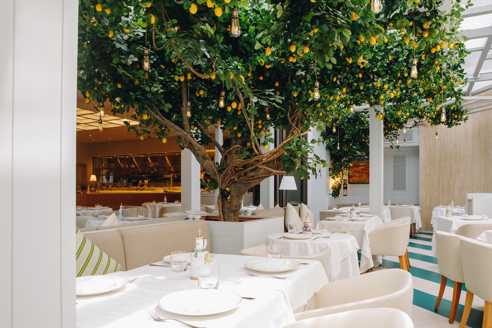 Scalini Four Seasons Dubai Italian restaurant families