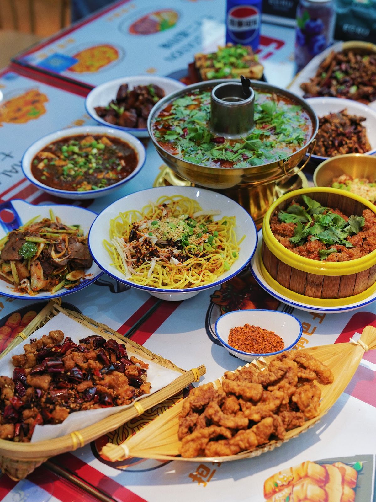Sichuan Dubai - boiled fish in chili oil
