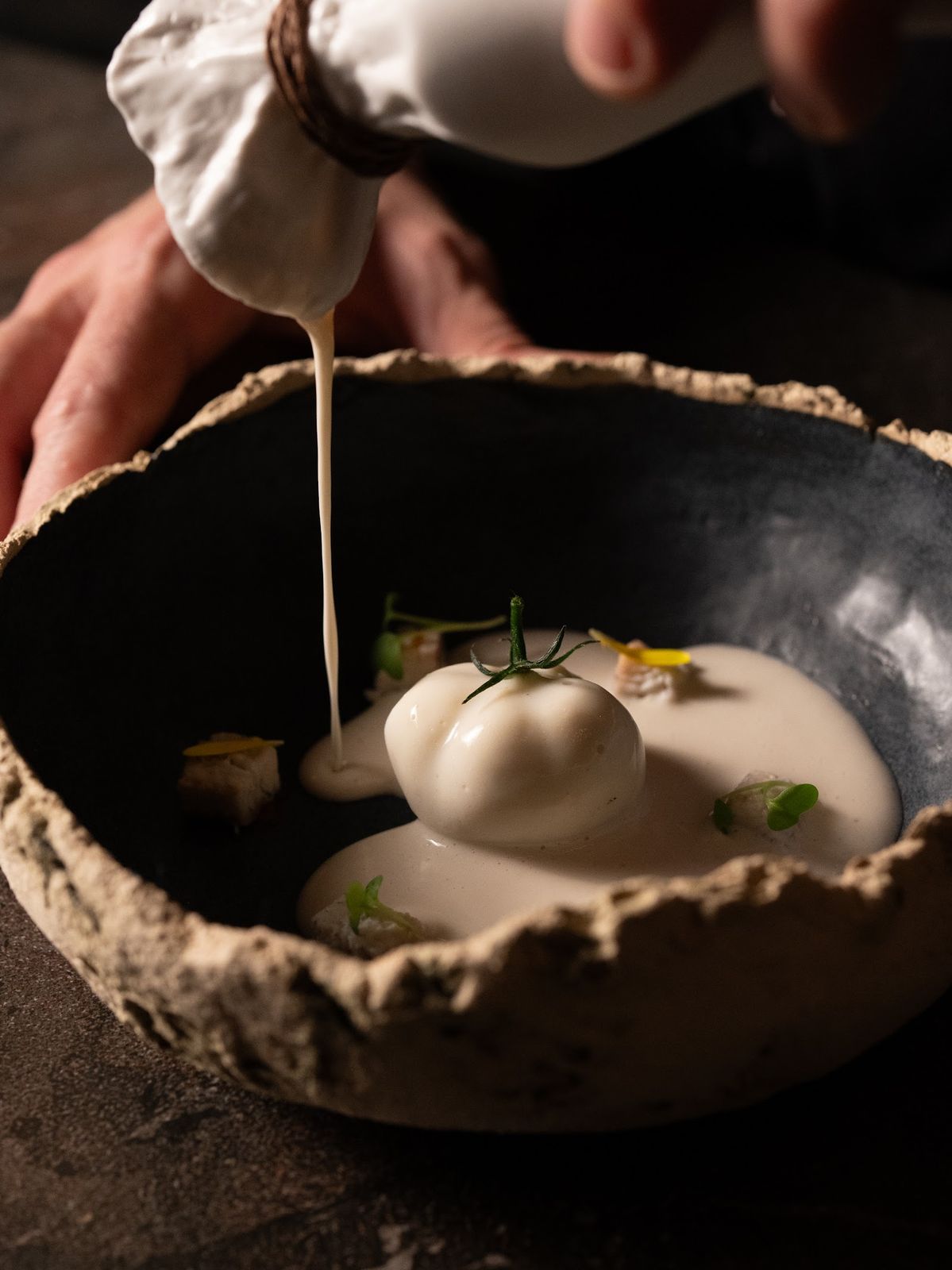 Smoked Room Dubai — a charcoal-cooked course