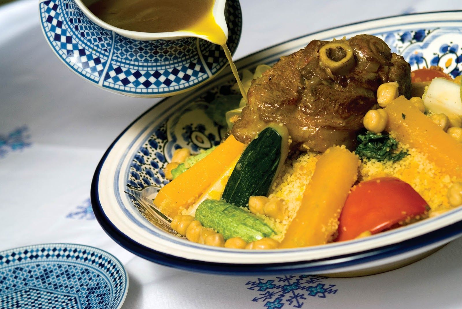 Tagine Dubai — signature dish and dining room